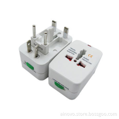Travel Adapter, Used for More than 150 Countries, UK/US/AUS/EU Plugs, 100-250V